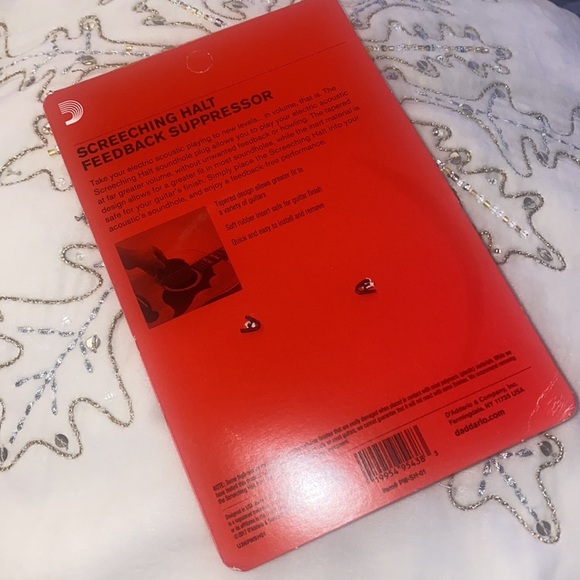 D'Addario Screeching Halt Acoustic Soundhole Cover - Picture 4 of 4